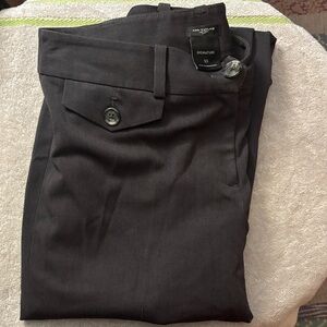 Ann Taylor Charcoal Signature Trousers Size 10 EUC